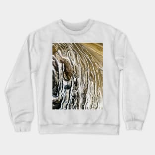 Fluid abstract Melting mármol Crewneck Sweatshirt